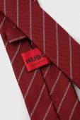 Шовковий галстук HUGO колір червоний (3597080)