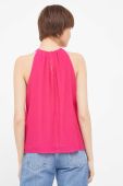 Блузка Dkny жіноча колір рожевий однотонна (3353677)