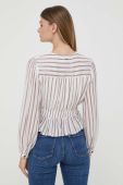 Блузка Pepe Jeans Gema жіноча колір білий візерунок