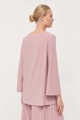 Блузка Max Mara Leisure жіноча колір рожевий однотонна (3400367)