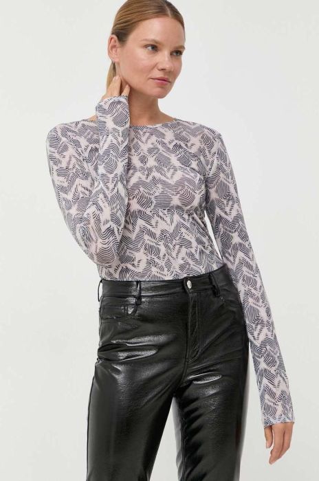 Блузка Patrizia Pepe жіноча візерунок колір барвистий