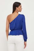 Блузка Morgan жіноча колір синій однотонна (3423498)