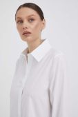 Сорочка Joop! жіноча колір білий regular класичний комір