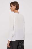 Блузка Artigli жіноча колір білий однотонна (3675603)