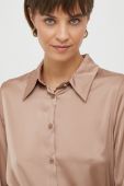 Сорочка Artigli жіноча колір бежевий regular класичний комір (3673586)