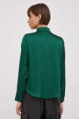 Сорочка Artigli жіноча колір зелений regular класичний комір