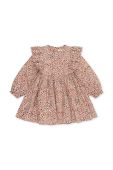 Дитяча бавовняна сукня Konges Sl?jd колір рожевий mini розкльошена (3526860)