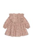 Дитяча бавовняна сукня Konges Sl?jd колір рожевий mini розкльошена (3526860)