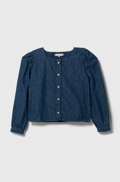 Дитяча джинсова сорочка Tommy Hilfiger колір блакитний (3553456)