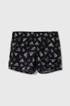 Дитячі шорти для плавання adidas Performance колір чорний