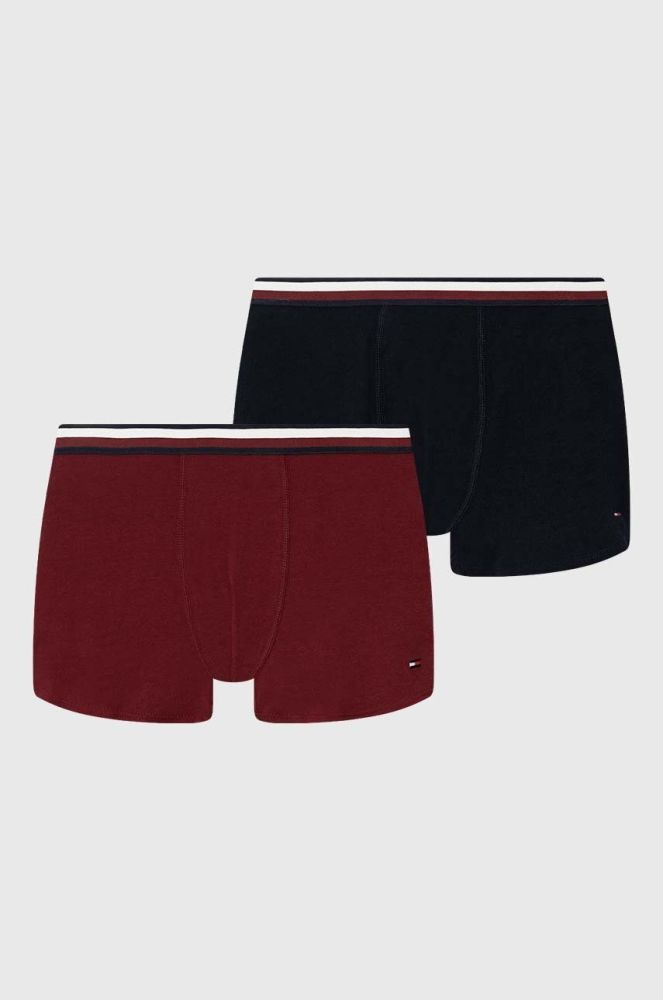 Дитячі боксери Tommy Hilfiger 2-pack колір червоний (3506036)