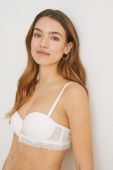 Бюстгальтер women'secret SUMMER HELANKAS колір білий мереживо однотонний 5665473
