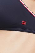 Купальний бюстгальтер Tommy Hilfiger колір синій злегка ущільнена чашечка (3281725)
