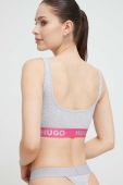 Бюстгальтер HUGO колір сірий однотонний (3312768)