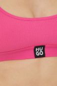 Бюстгальтер HUGO колір рожевий однотонний (3380776)