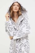 Халат Dkny колір сірий