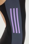 Суцільний купальник adidas Performance 3-Stripes Colorblock колір чорний м'яка чашечка