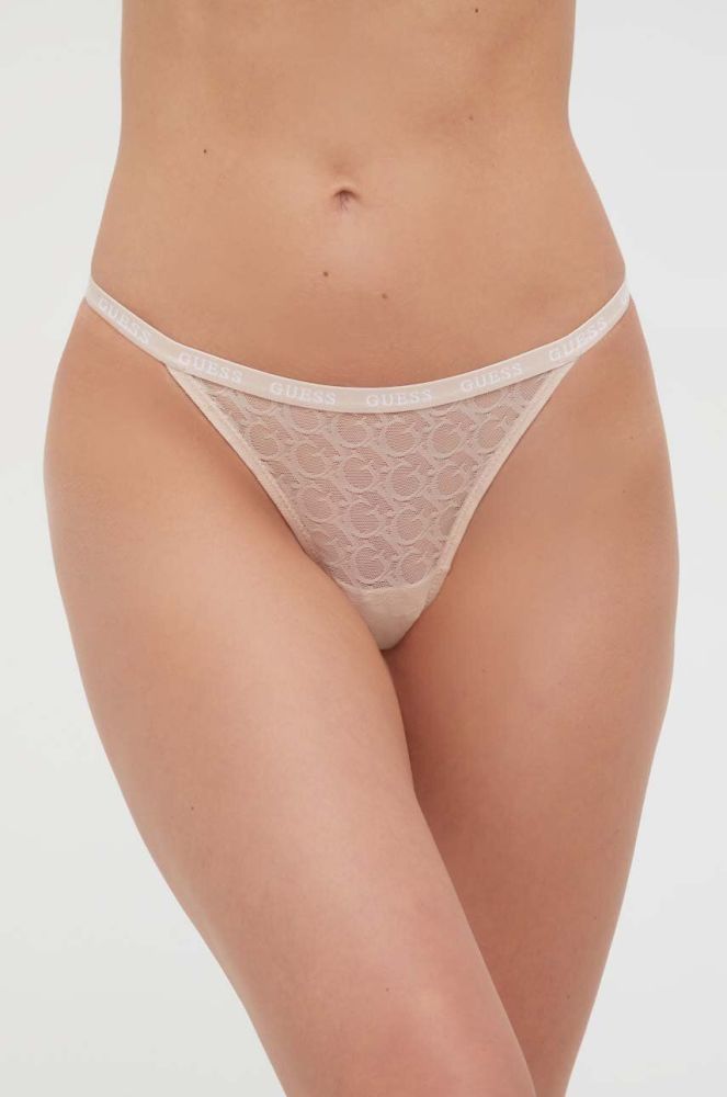 Труси Guess колір бежевий (3653276)