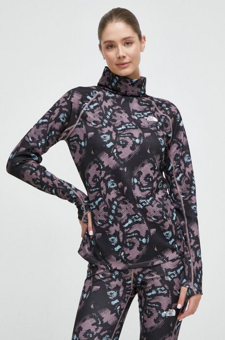 Функціональний лонгслів The North Face Dragline колір чорний (3637107)