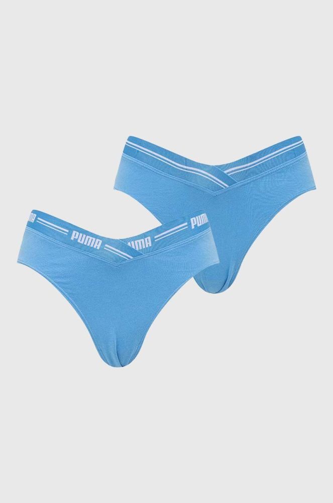 Труси Puma 2-pack колір блакитний (3653351)