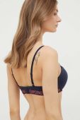 Бюстгальтер Emporio Armani Underwear колір синій візерунок