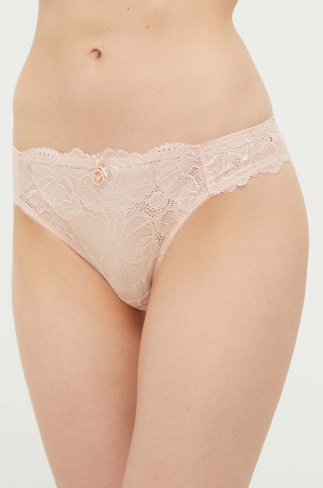 Труси Emporio Armani Underwear колір бежевий (3351149)