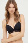 Бюстгальтер Emporio Armani Underwear колір чорний однотонний (3353730)
