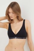 Бюстгальтер Emporio Armani Underwear колір чорний однотонний (3624645)