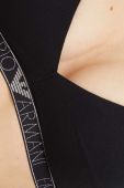 Бюстгальтер Emporio Armani Underwear колір чорний однотонний (3624645)