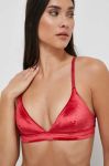 Бюстгальтер United Colors of Benetton колір червоний однотонний