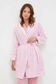 Халат United Colors of Benetton колір рожевий