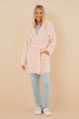 Халат women'secret COZY CLOUDS колір рожевий 4416241