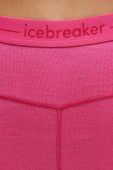 Функціональні легінси Icebreaker ZoneKnit 260 колір рожевий