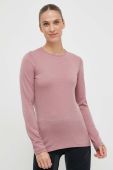Функціональний лонгслів Icebreaker 200 Oasis колір рожевий (3553118)