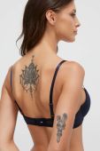 Бюстгальтер Tommy Hilfiger колір синій мереживо однотонний (3600529)