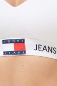 Бюстгальтер Tommy Jeans колір білий однотонний (3485044)