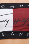 Бюстгальтер Tommy Jeans колір чорний візерунок