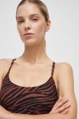Спортивний бюстгальтер Rip Curl Mirage колір коричневий візерунок