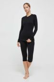 Функціональні легінси Smartwool Classic Thermal Merino колір чорний (3640138)
