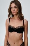 Бюстгальтер Undress Code колір чорний однотонний