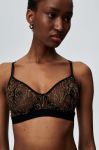 Бюстгальтер Undress Code Something Classy колір чорний візерунок
