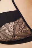 Бюстгальтер Chantelle X колір чорний мереживо візерунок (3624729)