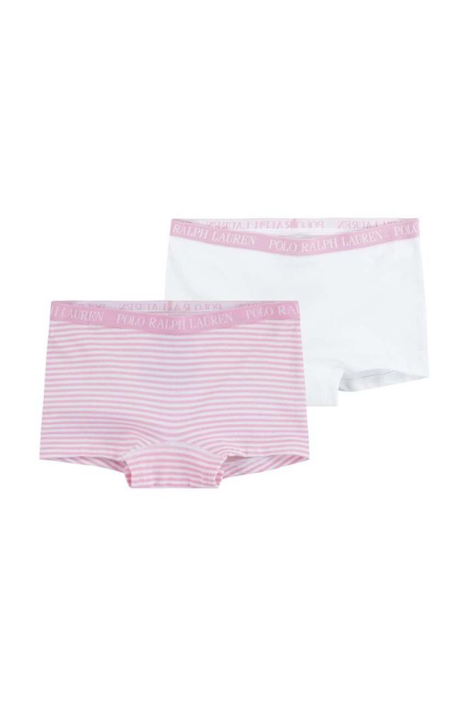 Боксери Polo Ralph Lauren 2-pack колір рожевий