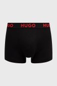 Боксери HUGO 3-pack чоловічі колір синій (3480405)