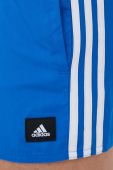 Купальні шорти adidas Performance 3-Stripes CLX колір блакитний