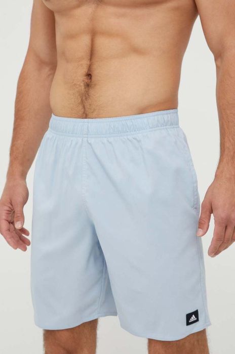 Купальні шорти adidas Performance Solid CLX колір блакитний (3336756)