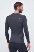 Функціональний лонгслів The North Face Active колір сірий