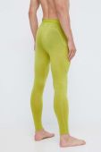 Функціональні легінси Icebreaker 125 ZoneKnit колір зелений