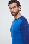 Функціональний лонгслів Smartwool Classic Thermal Merino колір блакитний (3640158)