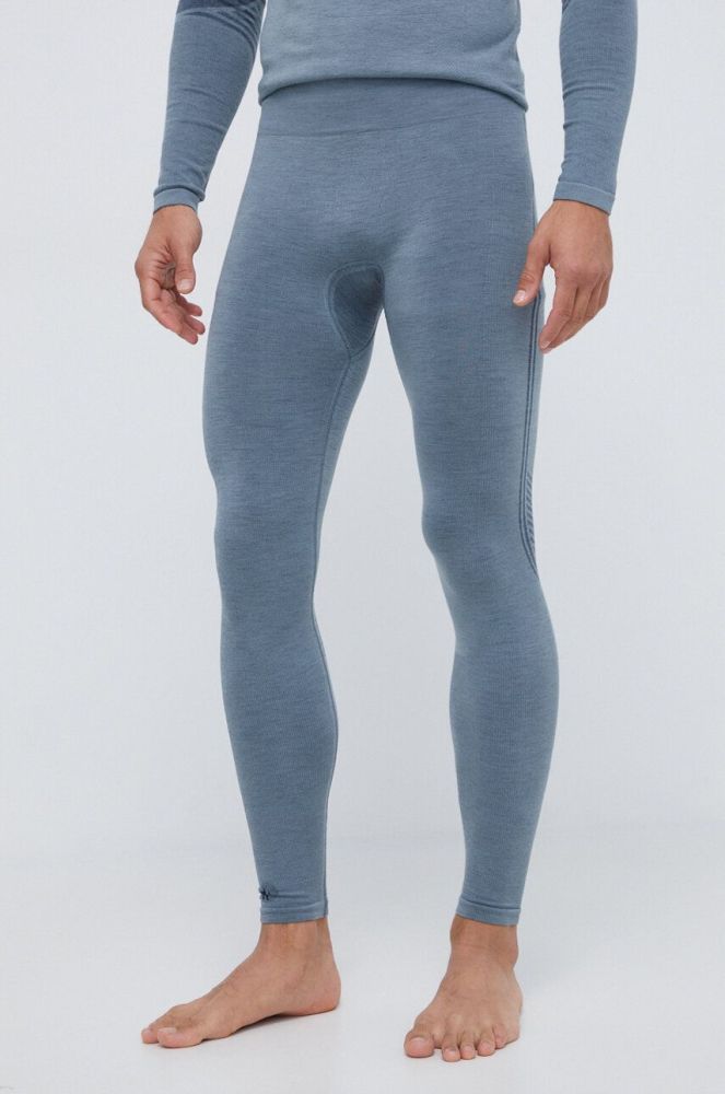 Функціональні легінси Smartwool Intraknit Active колір сірий